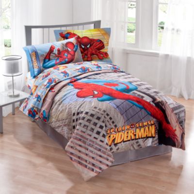 spider toddler suit man Comforter Bath Set Bed  & Spider Man Twin Marvel® Beyond