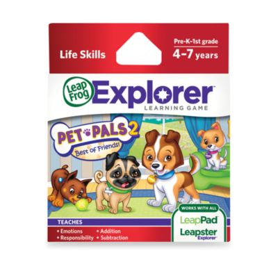 Buy LeapFrog® Explorer Pet Pals 2: Best of Friends Learning Game from ...