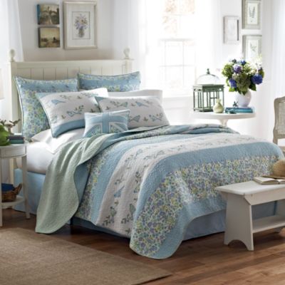 Laura Ashley® Birds and Branches Quilt - Bed Bath & Beyond