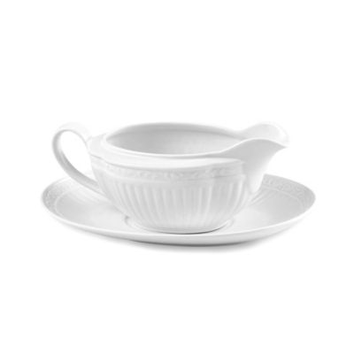 Mikasa® Italian Countryside Gravy Boat with Saucer - Bed Bath & Beyond