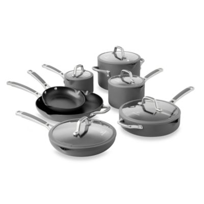 Simply Calphalon® Easy System™ Nonstick 12-Piece Cookware Set - Bed Bath & Beyond