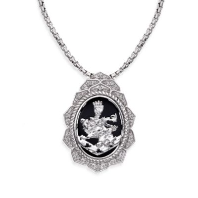 The Official Twilight Jewelry Collection Cullen Crest Women's Onyx ...