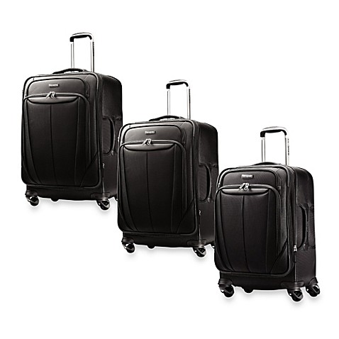 Samsonite® Silhouette Sphere Luggage Collection in Black - Bed Bath ...