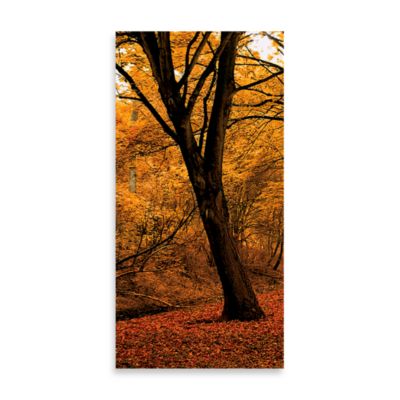 Well-Travelled Right Autumn Leaves Wall Art - Bed Bath & Beyond