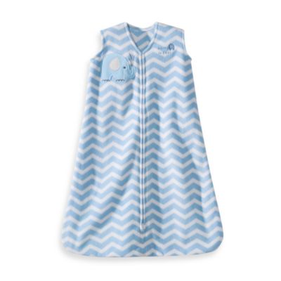 HALO® Sleepsack® Small Wearable Blanket in Blue Zigzag Elephant