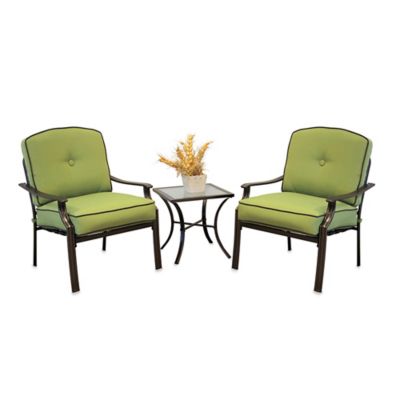 Hawthorne 3-Piece Deep Seating Chair Set - BedBathandBeyond.com