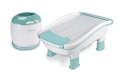 Baby's Journey Comfy Cozy Tub & Towel Warmer in Frog ...