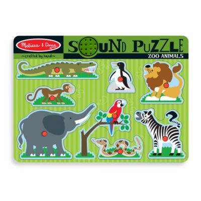 melissa and doug zoo animal puzzle