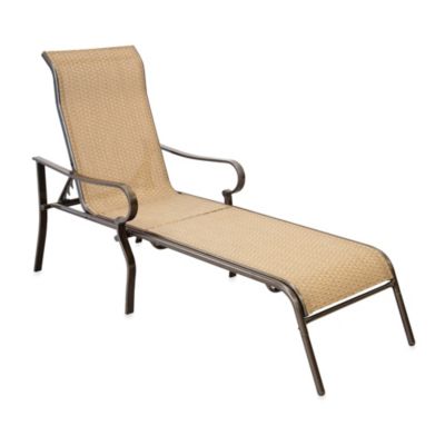 Hawthorne Oversized Adjustable Sling Chaise Lounge - Bed ...