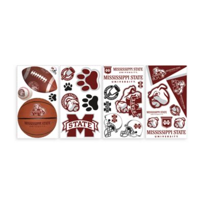 RoomMates Mississippi State Peel & Stick Wall Decals