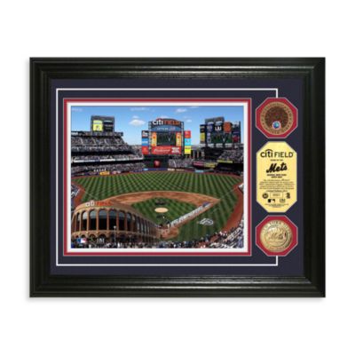 New York Mets MLB Stadium Dirt Coin Photo Frame