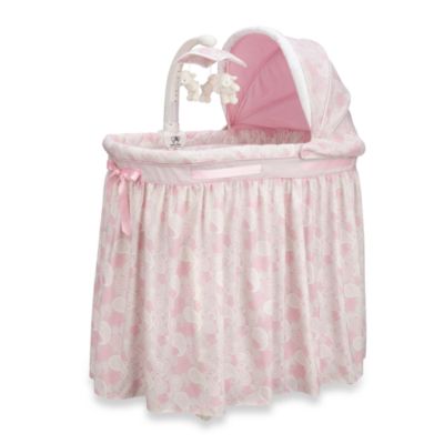 Simmons Kids® Pink Paisley Bassinet - Bed Bath & Beyond