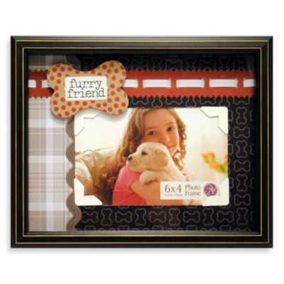 Furry Friend Dog Scrapbook Shadowbox Pet Frame - Bed Bath & Beyond