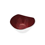 Simplydesignz Bodoni 5-Inch Bowl in Ruby Red