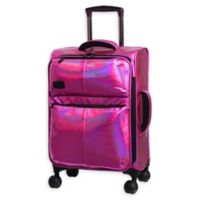 baby pink hand luggage