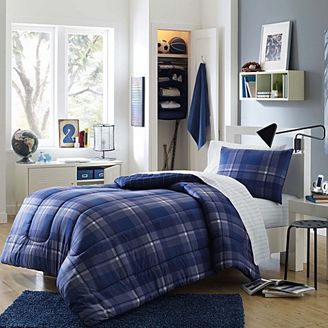 Chase Back to School 8-10 Piece Reversible Dorm Kit - Bed Bath & Beyond
