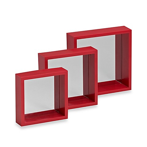 Buy Decorative Square Wall Mirror (Set of 3) from Bed Bath ...