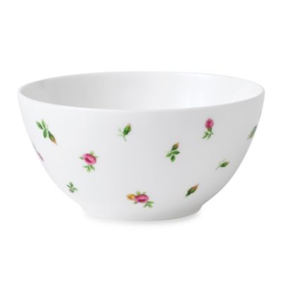 Royal Albert New Country Roses White 5.8-Inch Casual Cereal Bowl - Bed ...