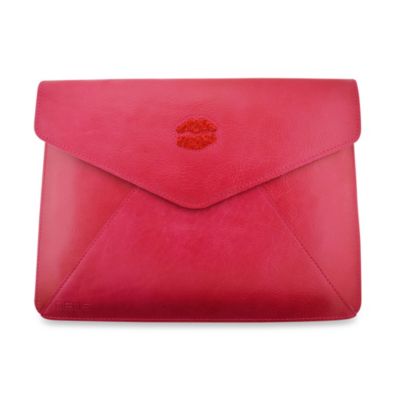 DEOS Leather & Crystal iPad® Envelope Case in Pink - Bed Bath & Beyond