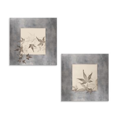 Matthew Menger Maple Leaf Glass Wall Art - Bed Bath & Beyond