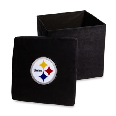 Pittsburgh Steelers Collapsible Storage Ottoman - Bed Bath & Beyond