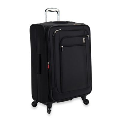Buy DELSEY Helium Sky 21 Inches Expandable Spinner Suiter Carry On Trolley in Black from