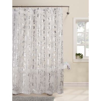 Buy Silver Shower Curtain from Bed Bath & Beyond