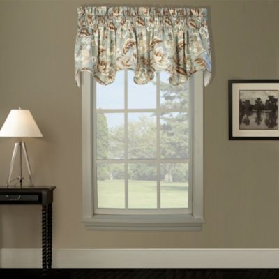 Valerie Lined Scallop Valance - Bed Bath & Beyond