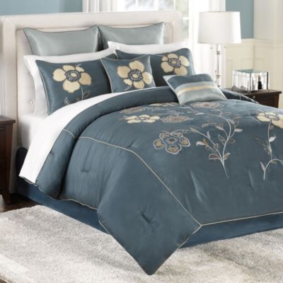 Portia 12-Piece Comforter Set - Bed Bath & Beyond