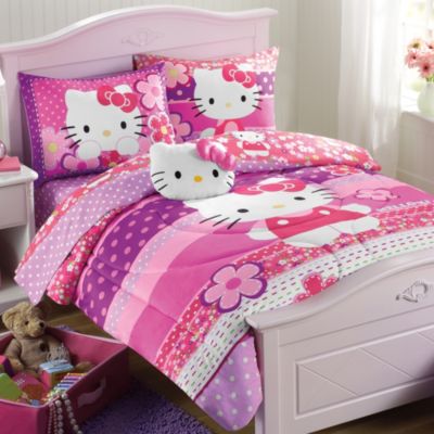  Hello Kitty Ditsy Dot Bedding Set Bed Bath Beyond