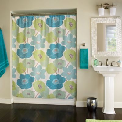 Buy Blue and Green Shower Curtains from Bed Bath & Beyond