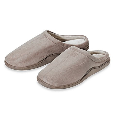Buy Memory Foam Men's Size Extra Large Slippers in Chestnut from Bed ...