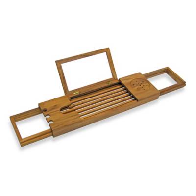 Teak Bathtub Caddy - Bed Bath & Beyond