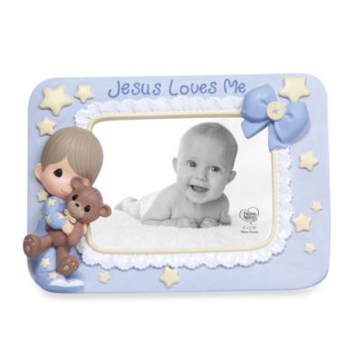 Buy Precious Moments® Jesus Loves Me Boy Photo Frame from Bed Bath & Beyond