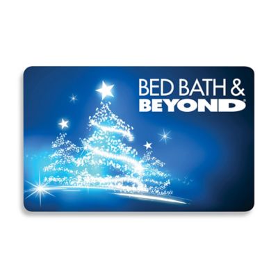 Glowing Christmas Tree Gift Card - Bed Bath & Beyond