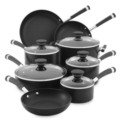 Circulon® Acclaim™ Hard Anodized Nonstick 13-Piece Cookware Set - Bed ...