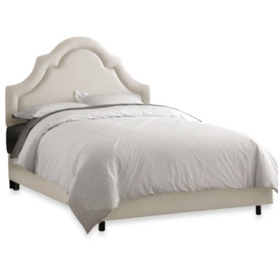 Skyline High Arch Border Bed in Linen Talc - Bed Bath & Beyond