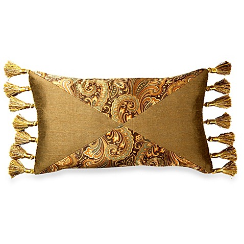 Michael Amini Victoria Oblong Throw Pillow - Bed Bath & Beyond