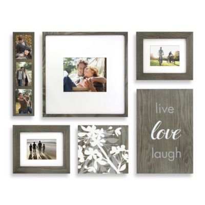 Buy Live Laugh Love Collage Frame from Bed Bath & Beyond - WallverbsÃ¢Â„Â¢ Organic 