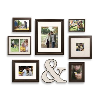 WallVerbs™ Linen 8-Piece Character Collection in Dark EspressoWallverbs™