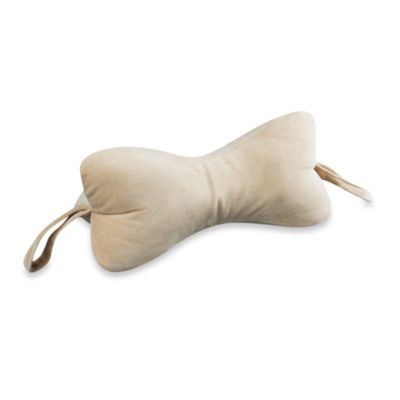 Original Bones™ NeckBone Pillow in Velour - www.BedBathandBeyond.com