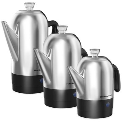 Hamilton Beach® Stainless Steel Coffee Percolators - Bed