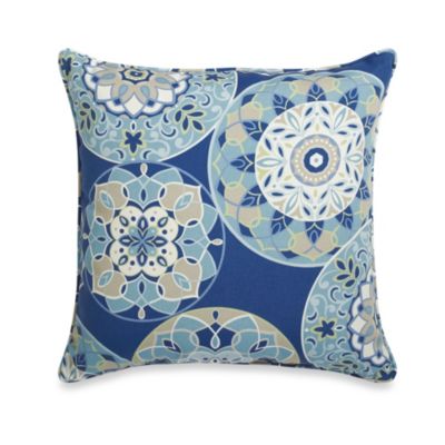 17-Inch Square Throw Pillow in Circles - Bed Bath & Beyond