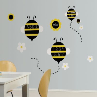 RoomMates ONE Décor Spelling Bees Chalkboard Wall Decals - Bed Bath ...