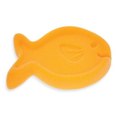 Baby's Journey Fish Bath Tub Sponge in Orange - Bed Bath ...