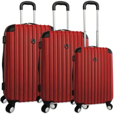 Travelers Club® Hardside Expandable Spinner Luggage Collection in Red ...