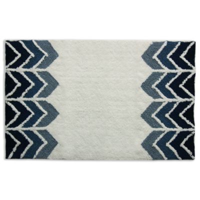 Ryann White/Indigo Bath Rug
