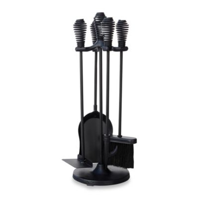 Buy "Uniflame Fireplace Tools" products like UniFlame® 5-Piece Fireplace Tool Set in Black