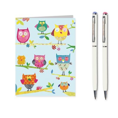 Design Design Owl Stationery Set - Bed Bath & Beyond