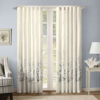 Curtains Ideas beach cottage curtains : Beach House Curtains. Beach Cottage Seashell Coral Tropical Shower ...